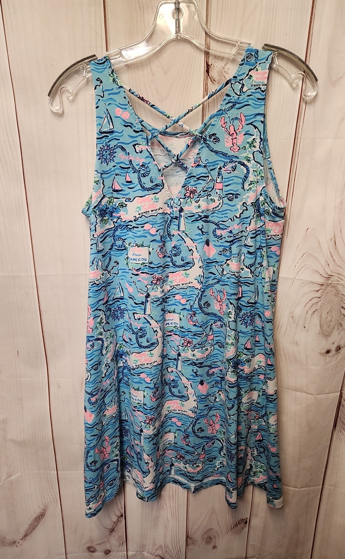 Lilly Pulitzer Women's Size S Blue Dress