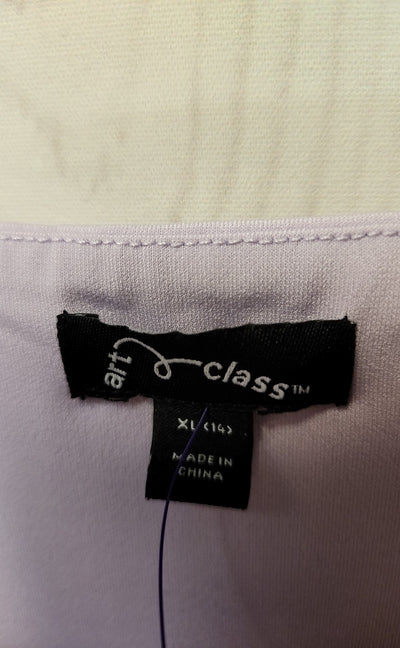 Art Class Girl's Size 14 Purple Dress