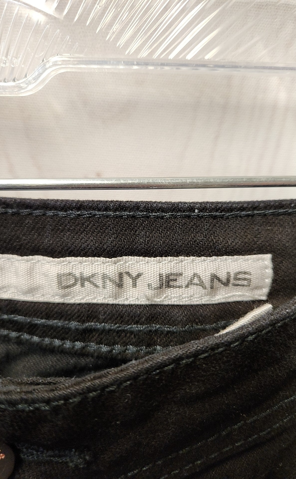 DKNY Women's Size 33 (15-16) Black Jeans