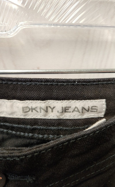 DKNY Women's Size 33 (15-16) Black Jeans