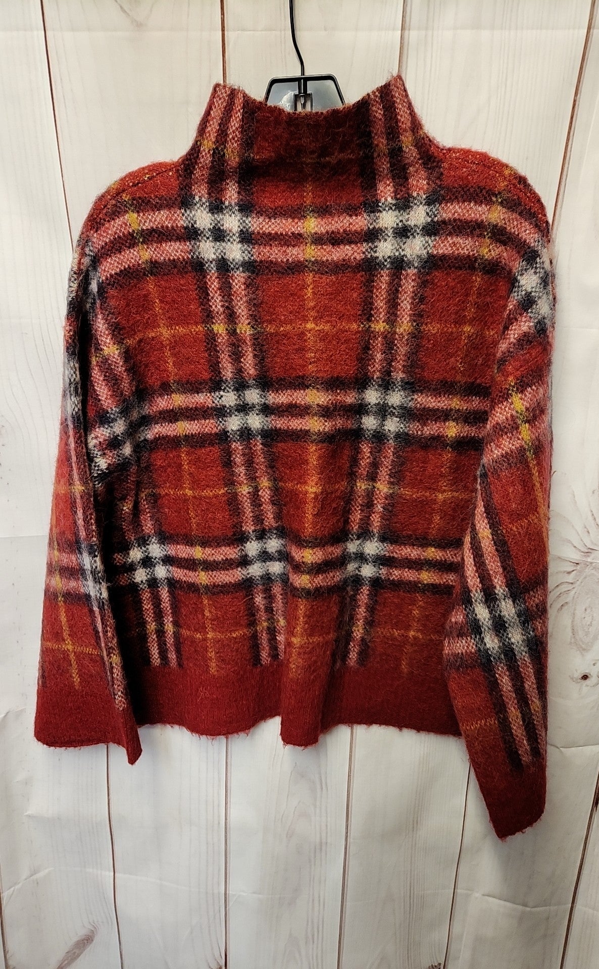 Something Navy Women's Size M Red Sweater