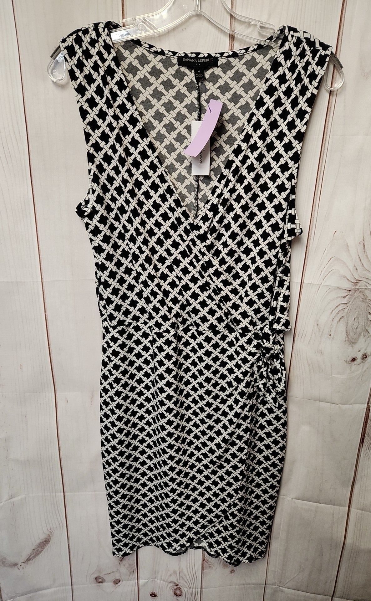 NWT Banana Republic Women's Size M White & Black Dress