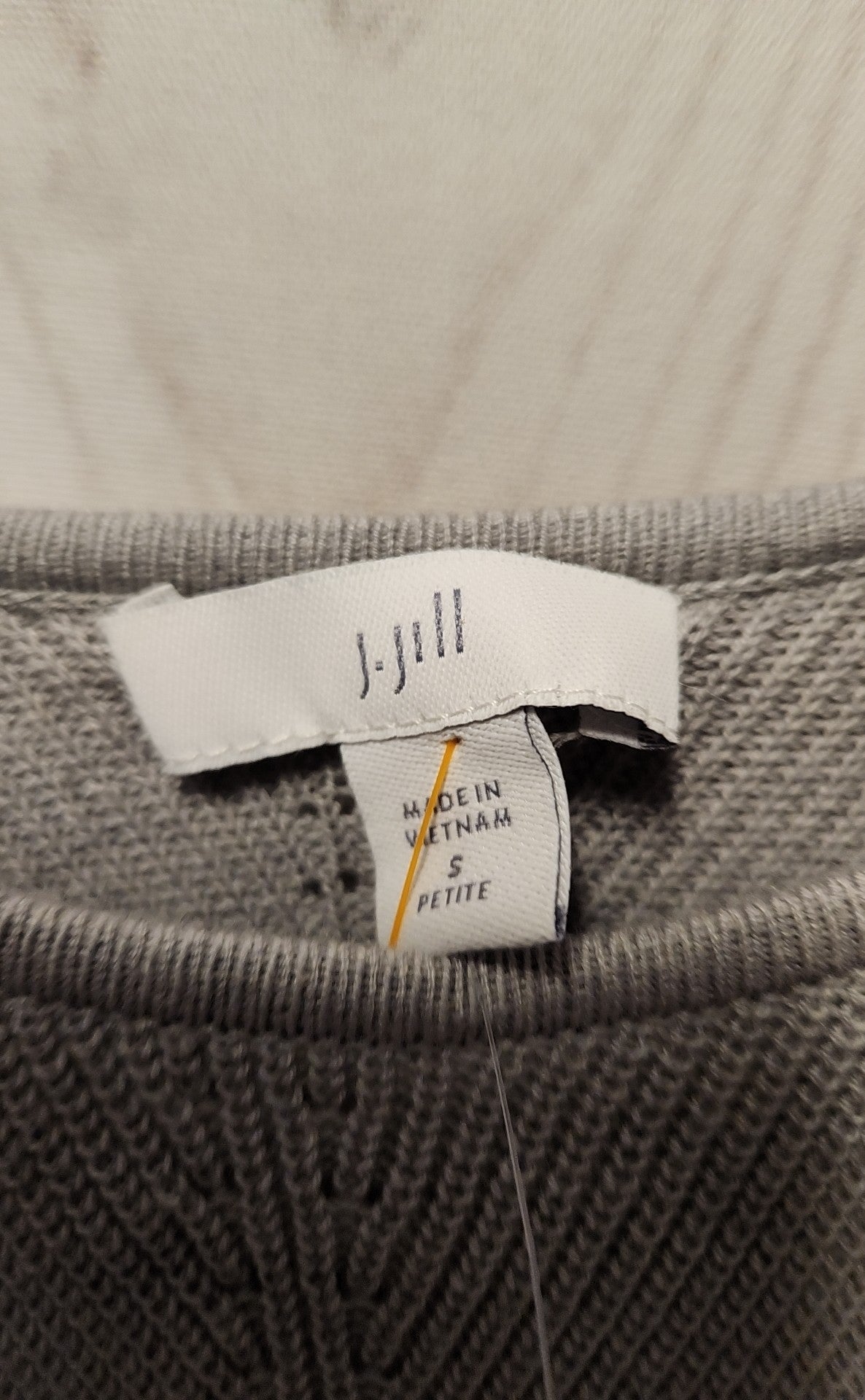 NWT J Jill Women's Size S Petite Gray Sweater