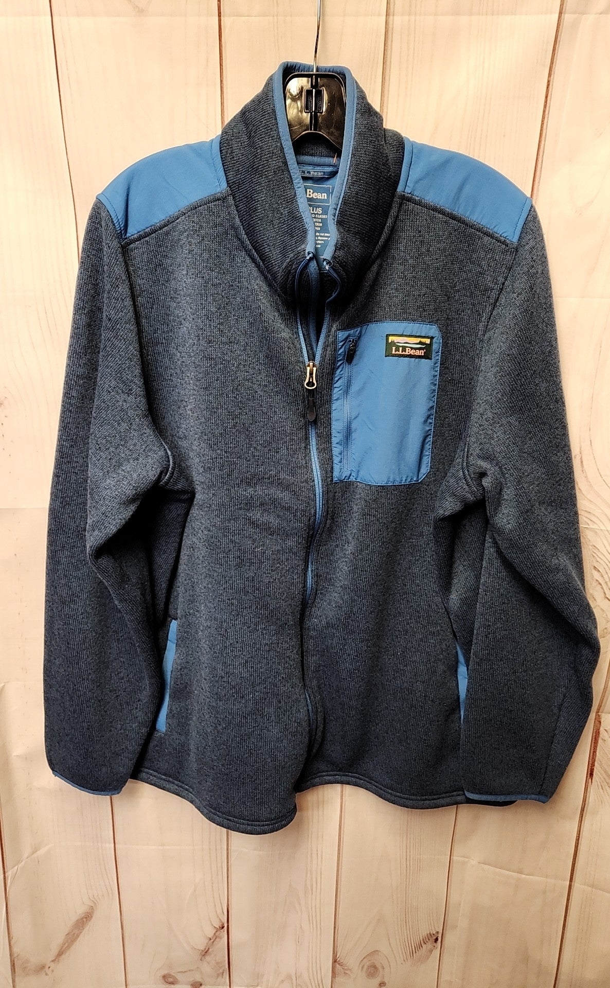 LL Bean Women's Size 2X Blue Jacket