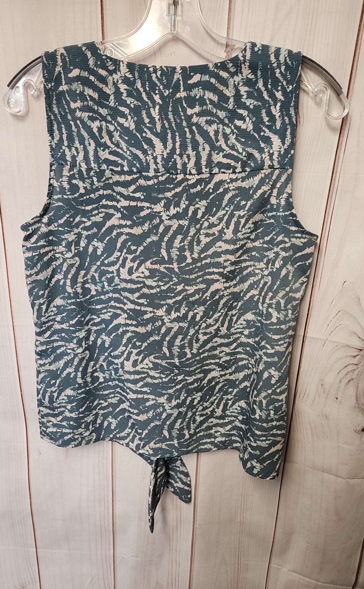 Nine West Women's Size S Blue Sleeveless Top
