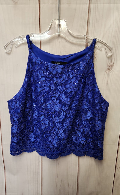 BCX Girl's Size 16 Blue Shirt