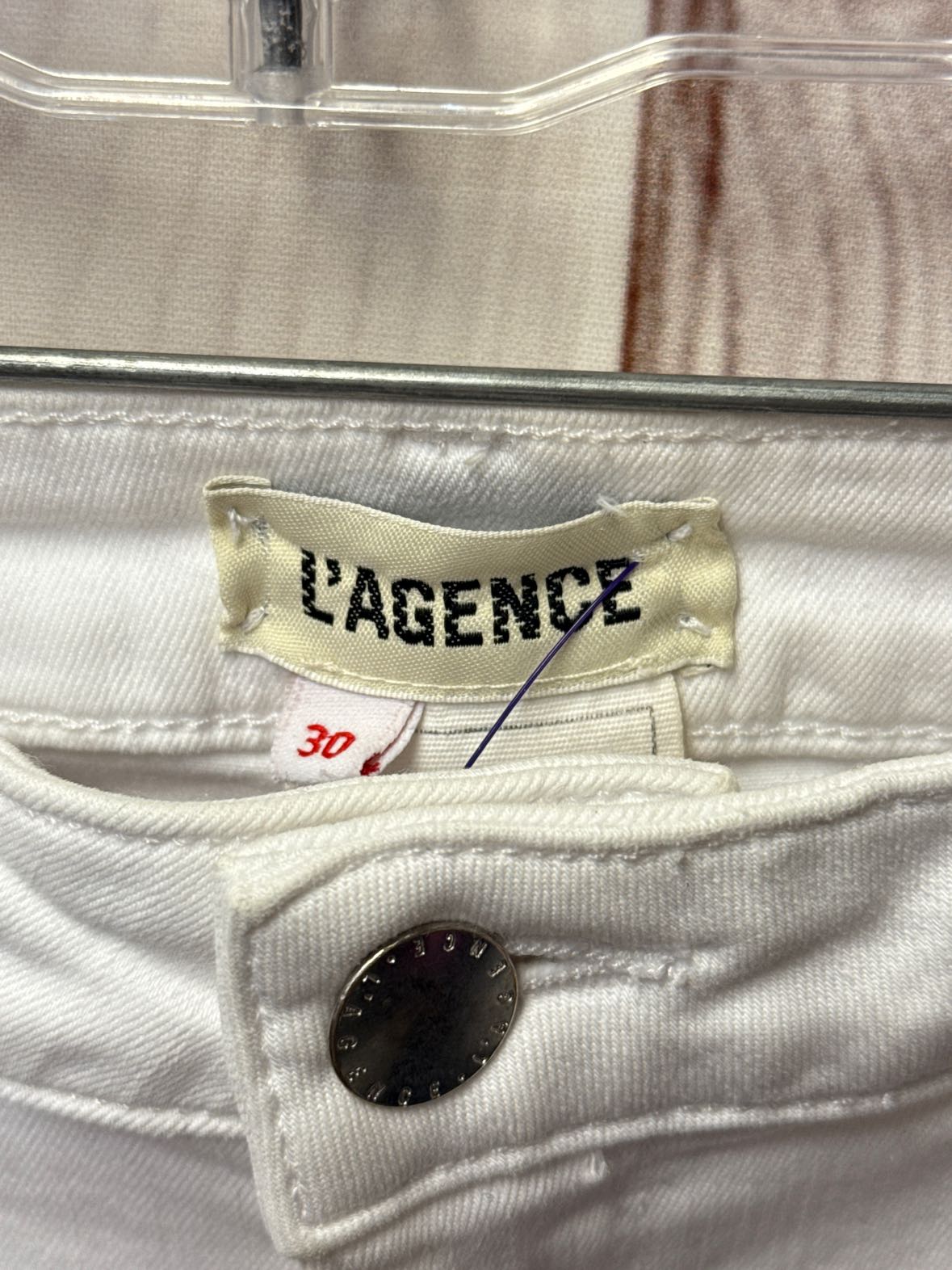 L'agence Women's Size 30 (9-10) White Jeans