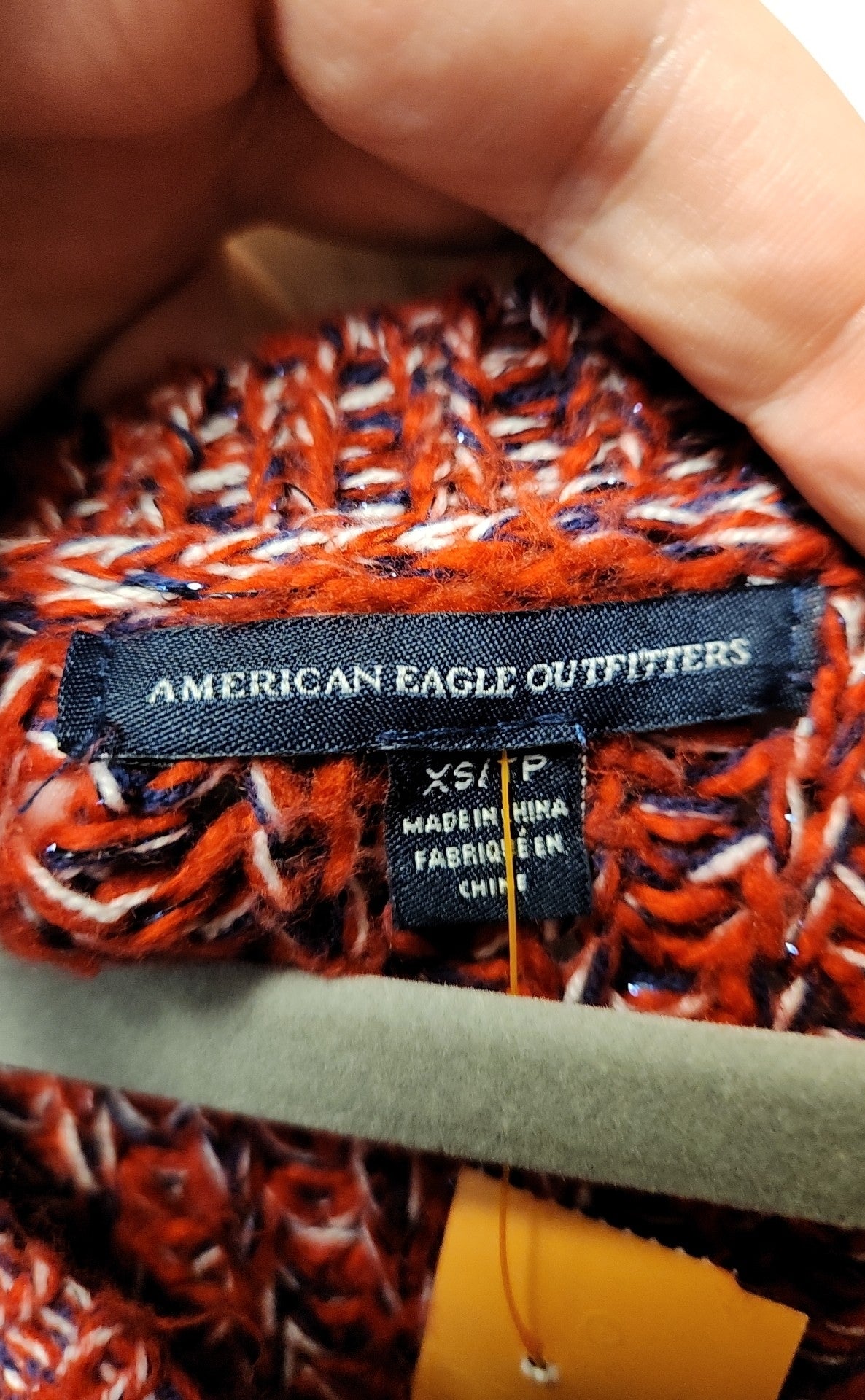 American Eagle Women's Size XS Red Sweater