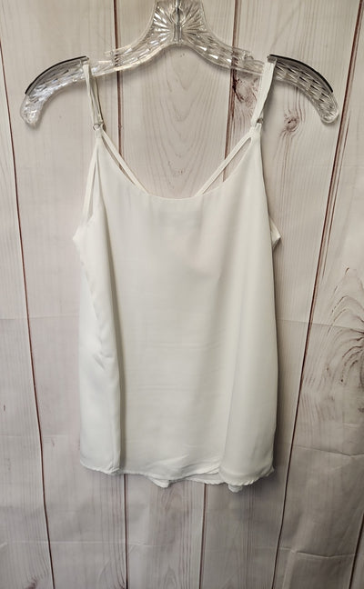 Lulus Women's Size S White Sleeveless Top