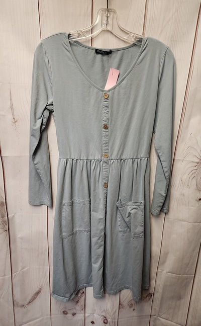 Ouges Women's Size M Green Dress