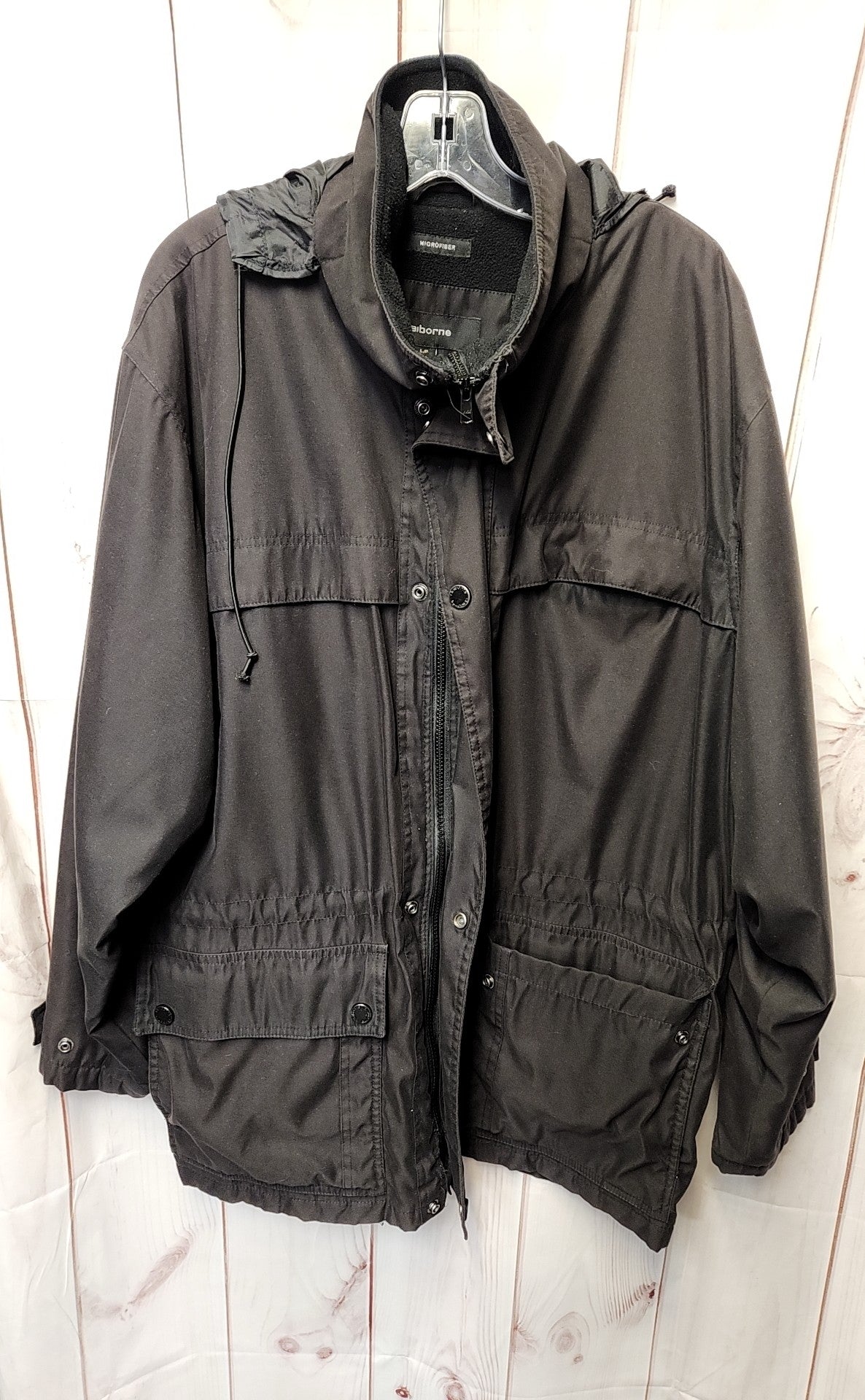 Claiborne Men's Size L Black Jacket