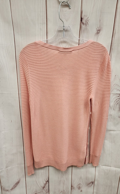 Loft Women's Size S Petite Peach Sweater