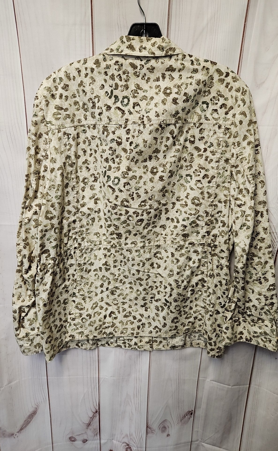 Chico's Women's Size 3 = US XL Green Jacket