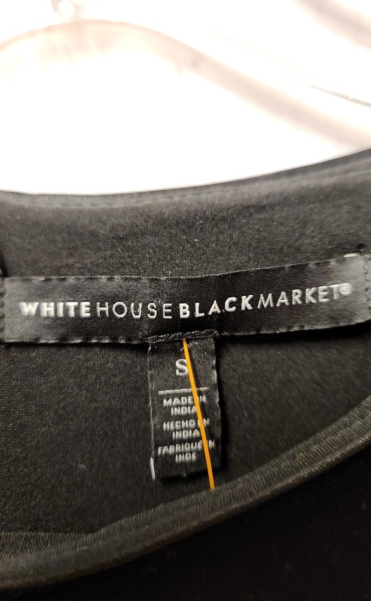 White House Black Market Women's Size S Black Dress