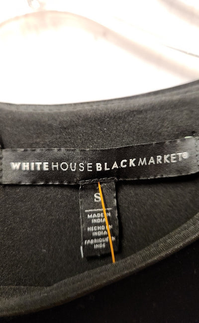 White House Black Market Women's Size S Black Dress