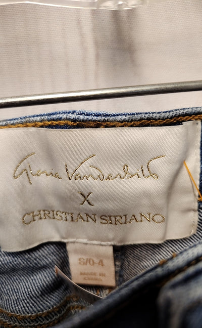 Gloria Vanderbilt x Christian Siriano Women's Size S (0-4) Blue Jeans