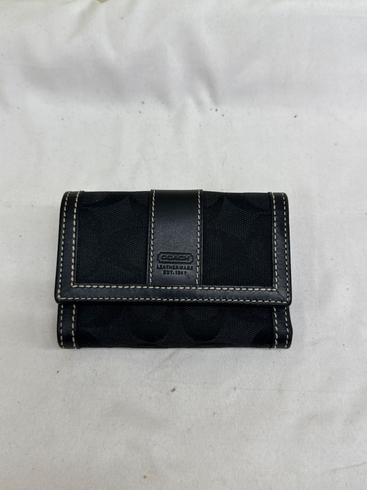 Coach Black Wallet