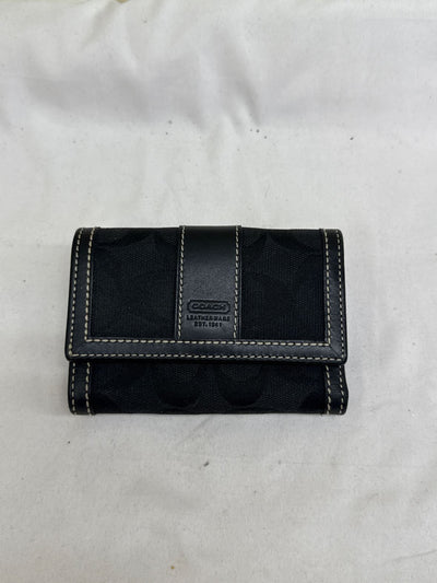 Coach Black Wallet