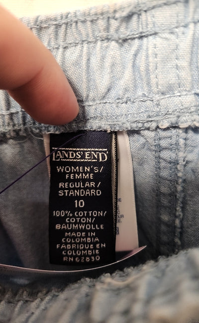 Lands End Women's Size 10 Blue Pants