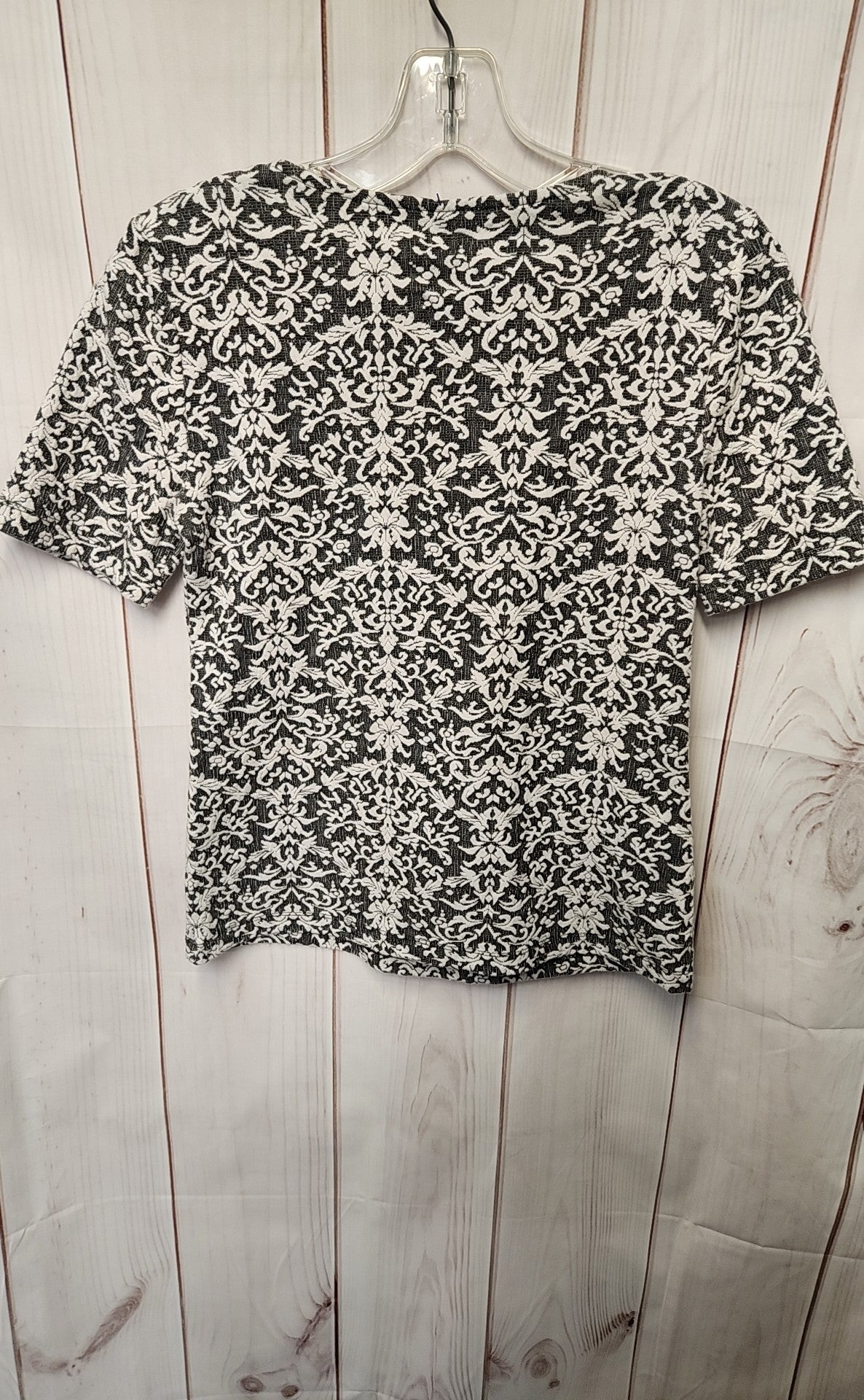 Loft Women's Size S Petite Gray Short Sleeve Top