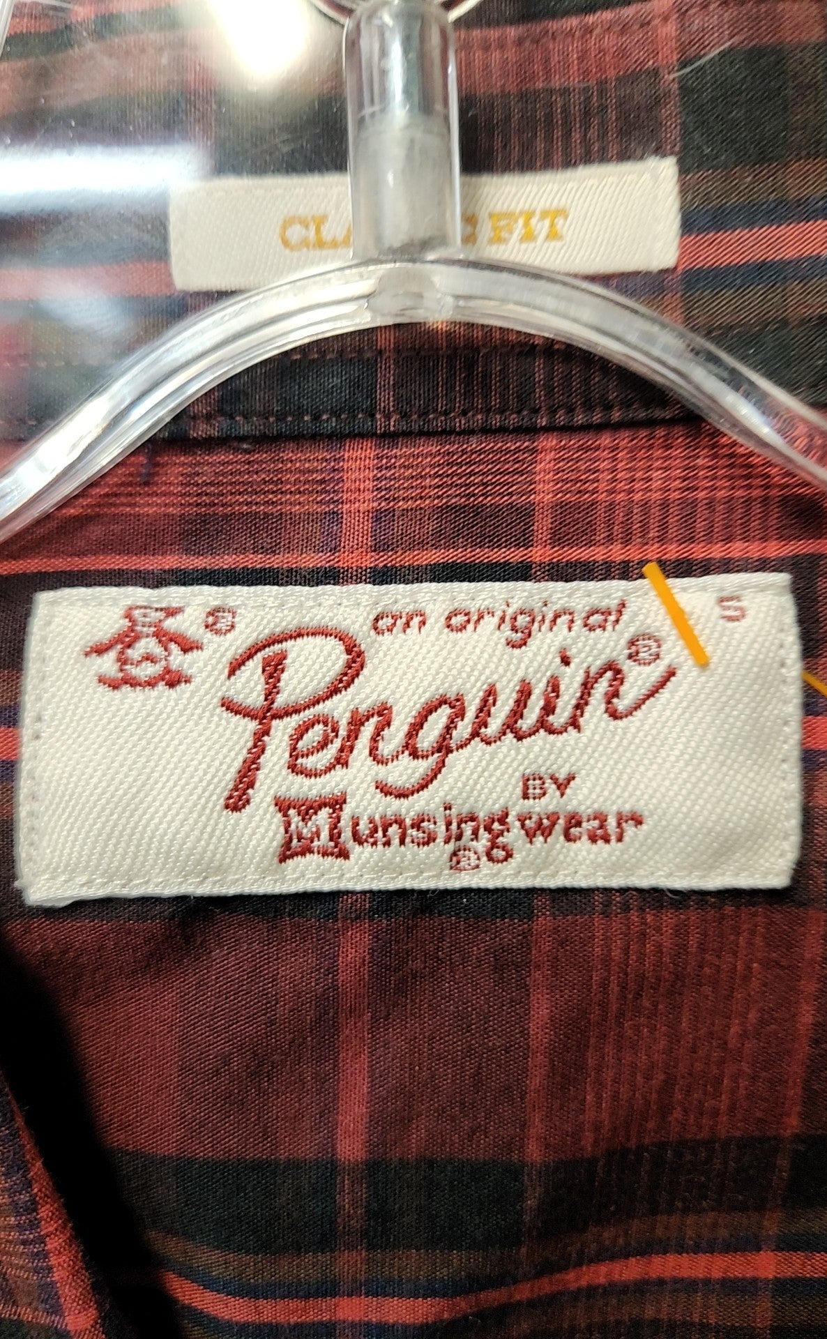 Penguin Men's Size S Red Shirt