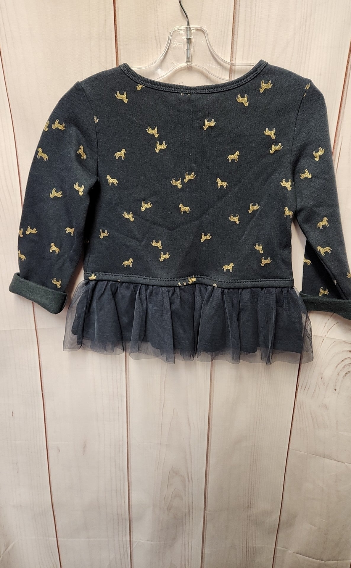 Carters Girl's Size 5 Gray Sweatshirt