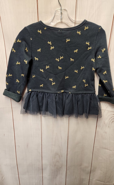 Carters Girl's Size 5 Gray Sweatshirt