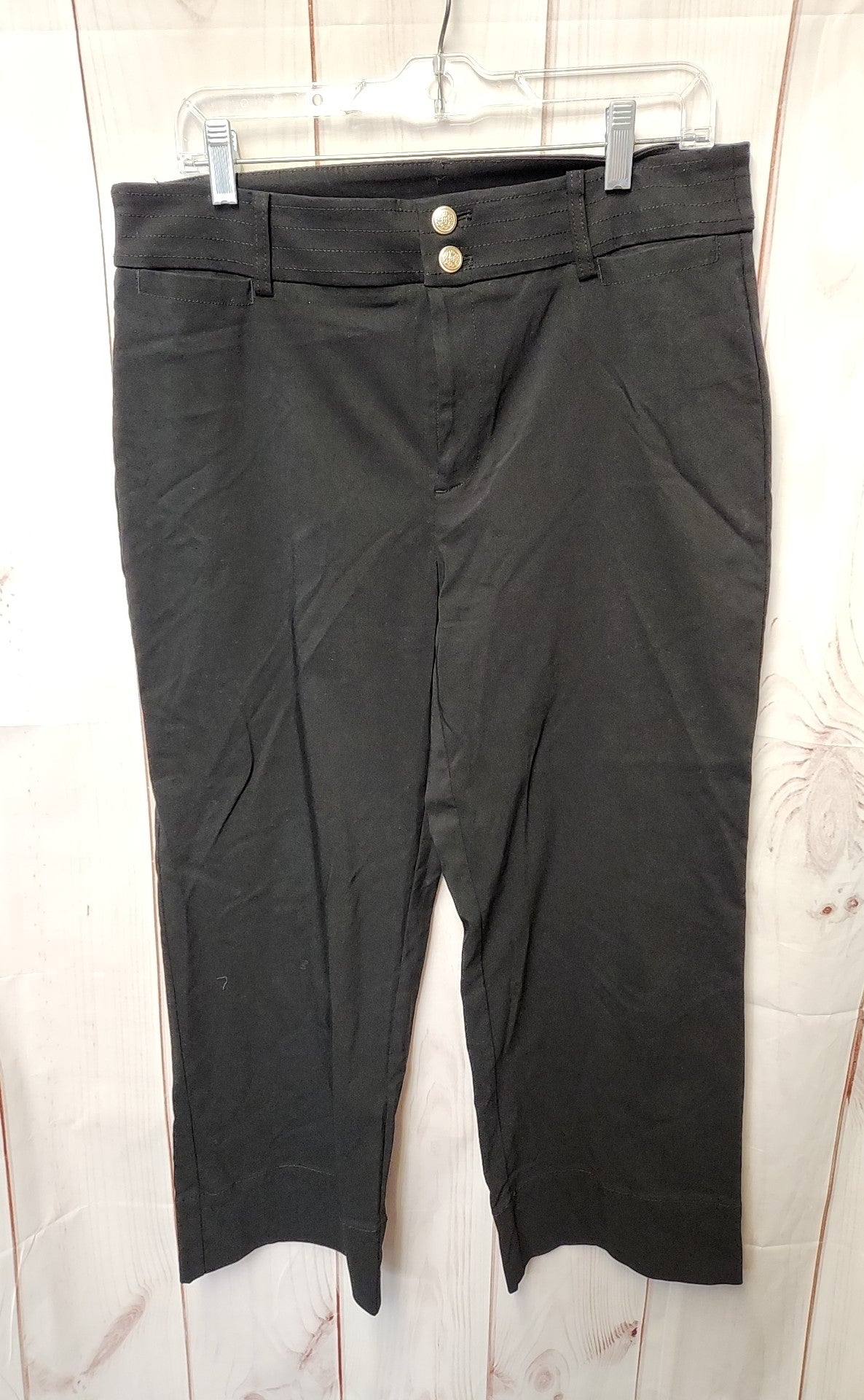 Chico's Women's Size 1.5 = US 10 Black Pants