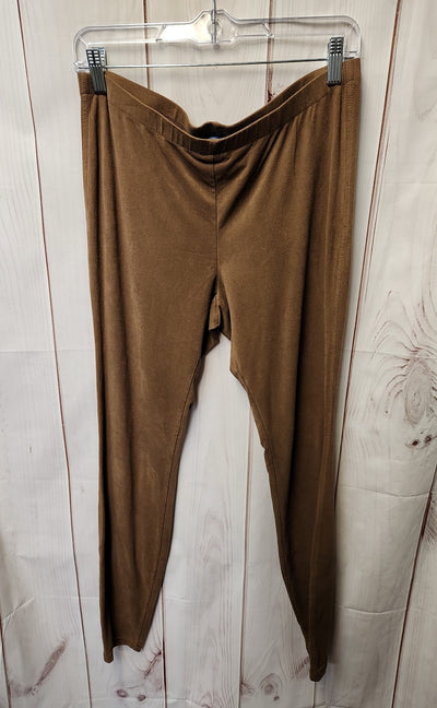 Simply Vera Women's Size L Brown Pants