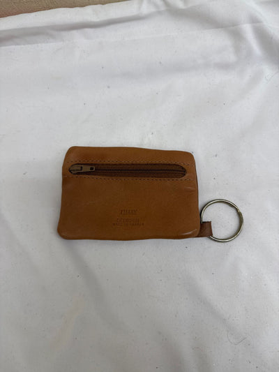 Tilley Brown Leather Change Purse
