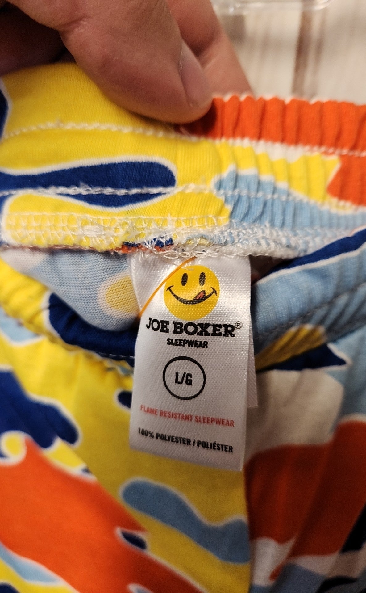 Joe Boxer Boy's Size 14/16 Multi PJ Bottoms