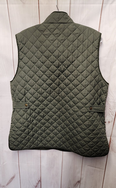 Lands End Women's Size XL Green Vest