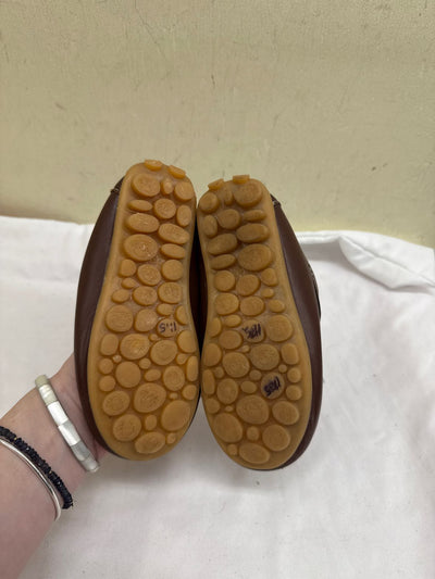 Fashion Boy's Size 11-1/2 Brown Shoes