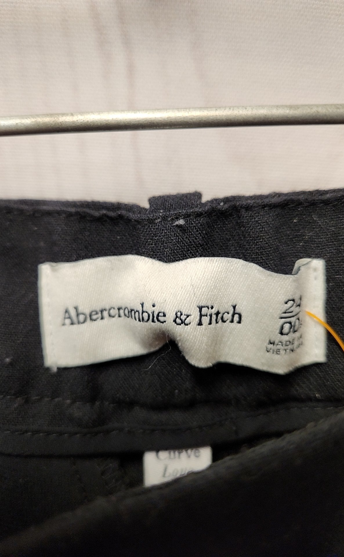 Abercrombie & Fitch Women's Size 24 Black Pants