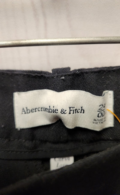 Abercrombie & Fitch Women's Size 24 Black Pants