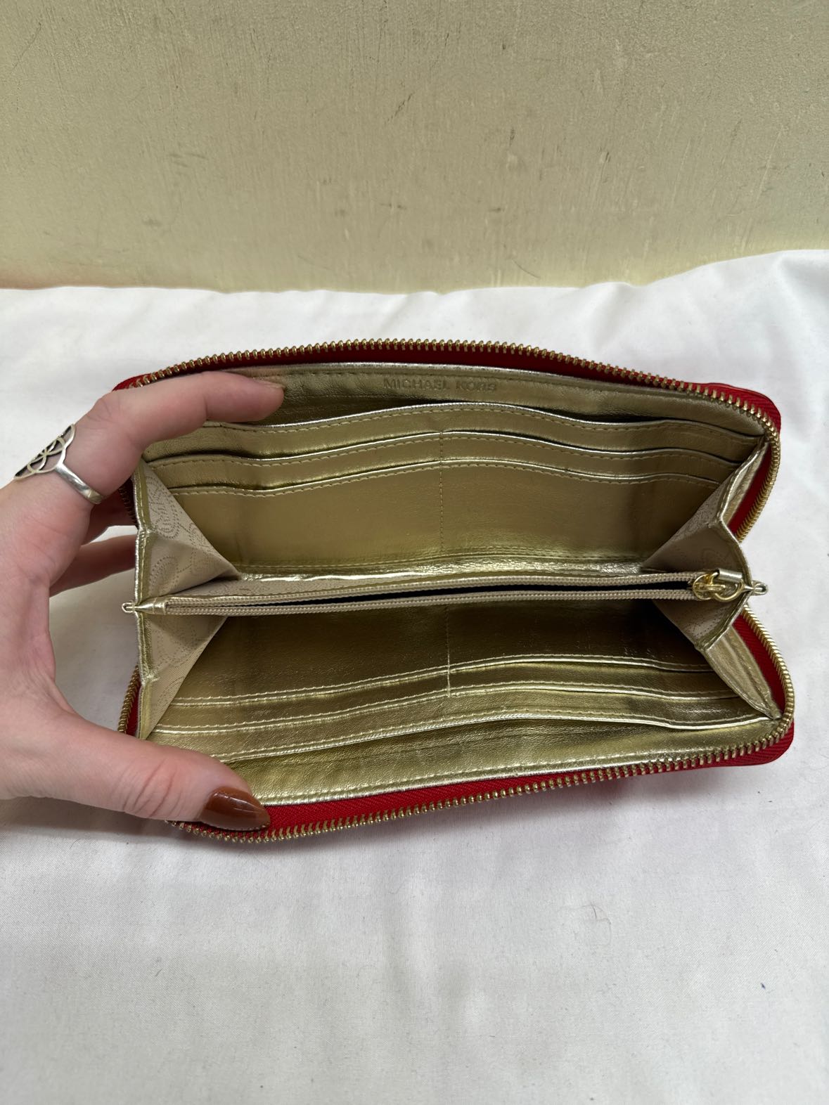 Michael Kors Red Wallet