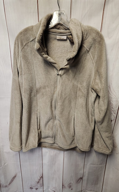 Fresh Women's Size XL Beige Jacket