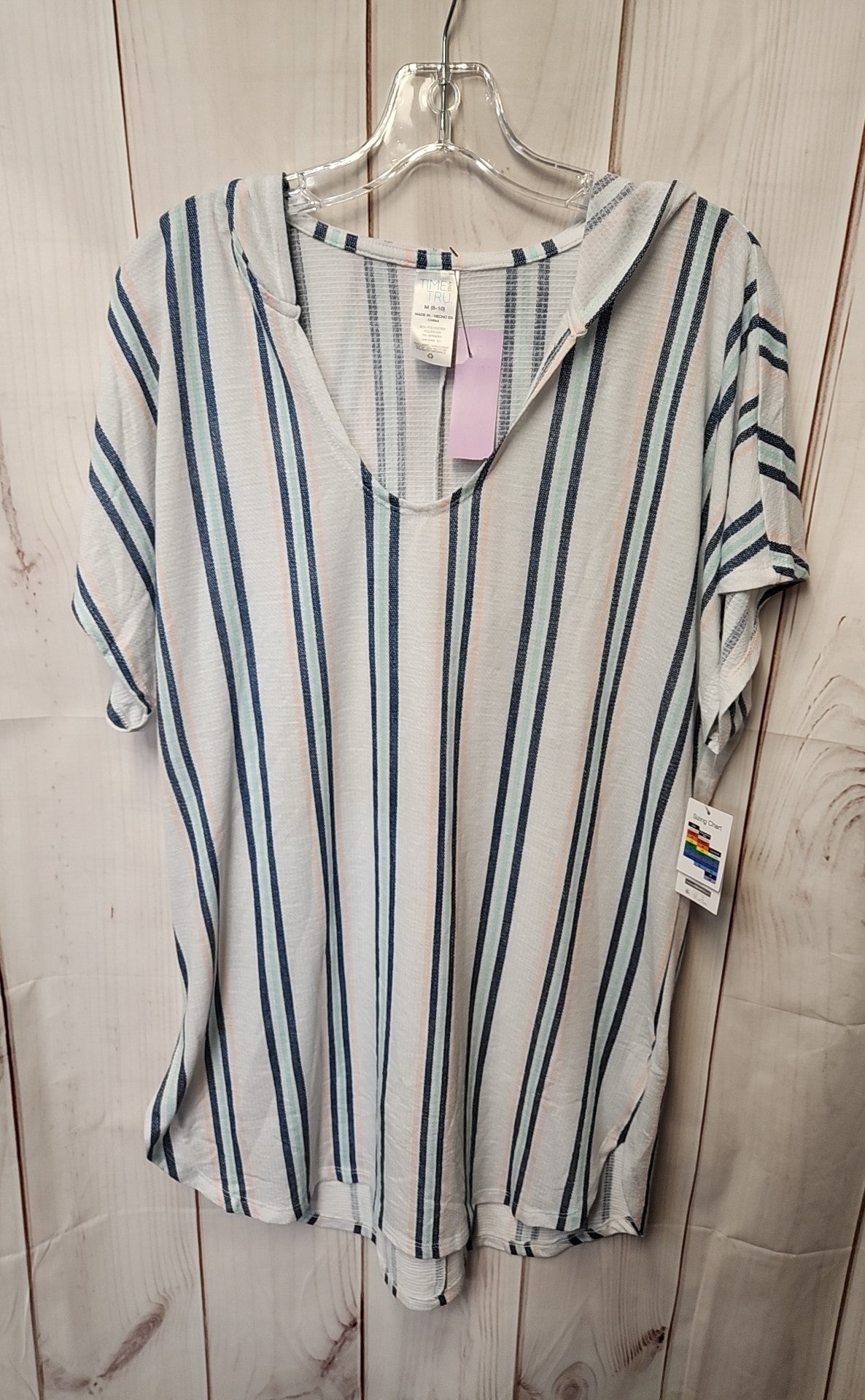 Time and Tru Women's Size M White Cover-Up