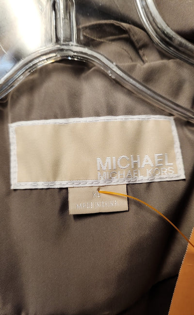 Michael Kors Women's Size XS Brown Coat