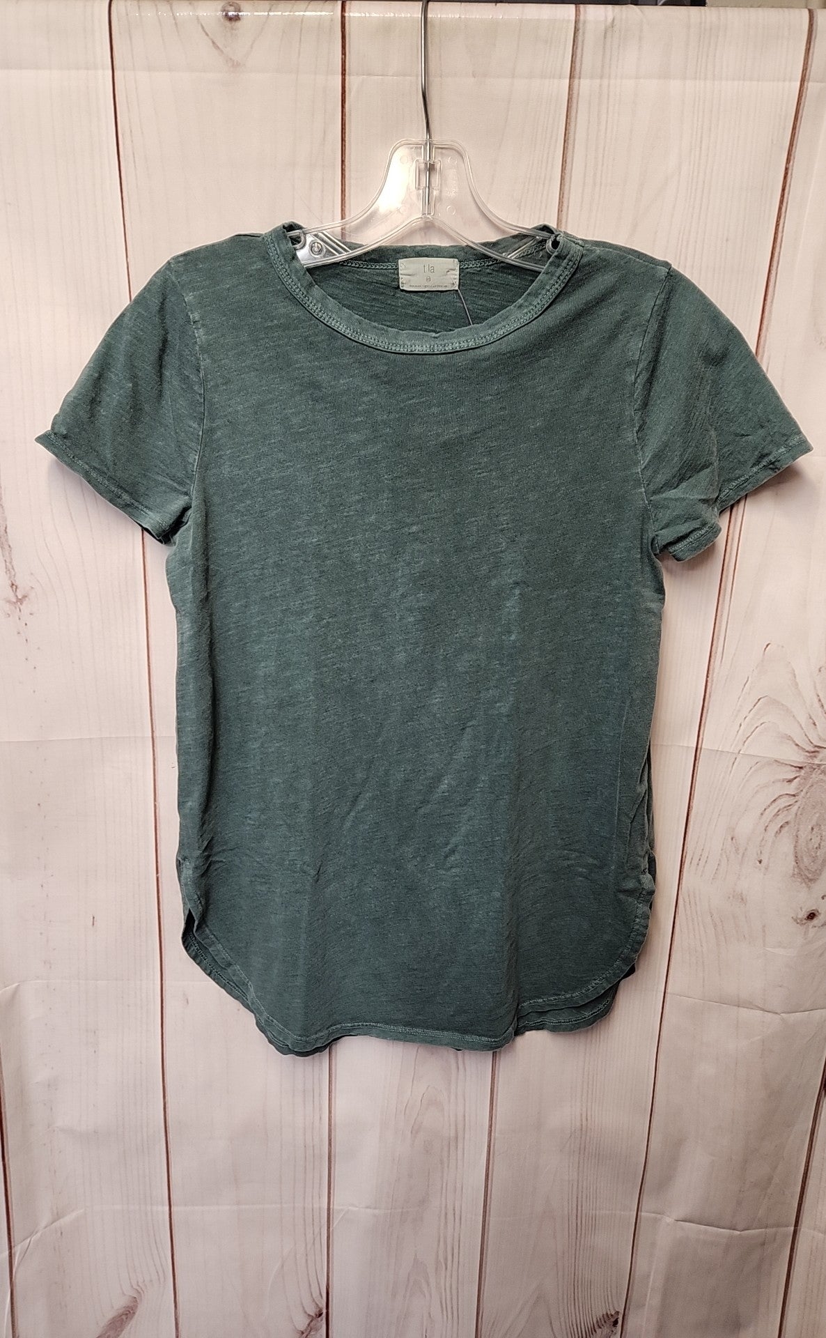 Tla Women's Size XS Green Short Sleeve Top
