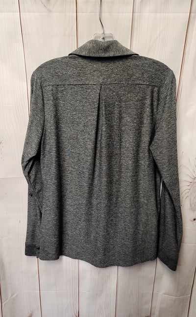 Eddie Bauer Women's Size M Gray Long Sleeve Top