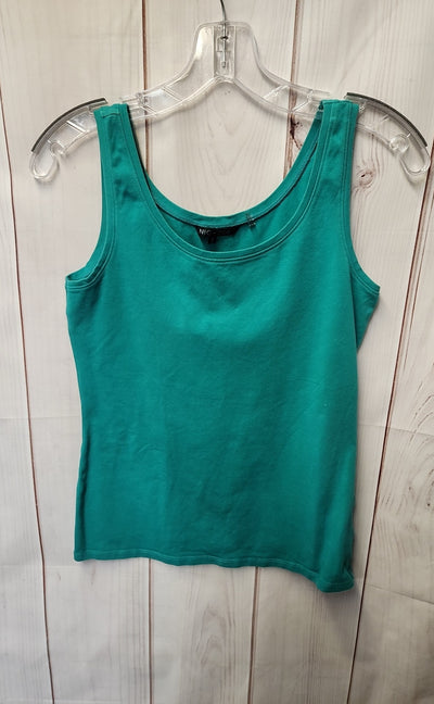 Nic & Zoe Women's Size S Green Sleeveless Top
