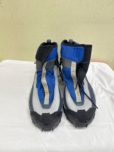 Adidas Men's Size 11-1/2 Blue Alledo Quattro Mountaineering Boots Shoes