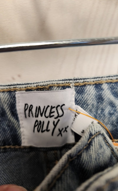 Princess Polly Women's Size 2 Blue Skirt