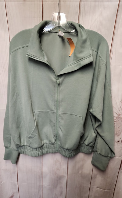 Yogalicious Women's Size M Green Jacket