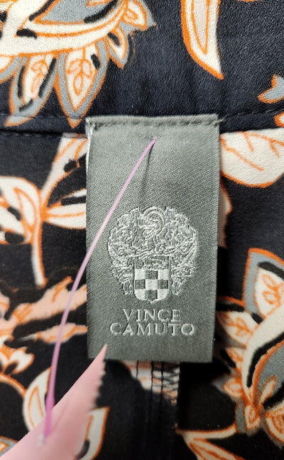 Vince Camuto Women's Size One Size Navy Floral Cardigan