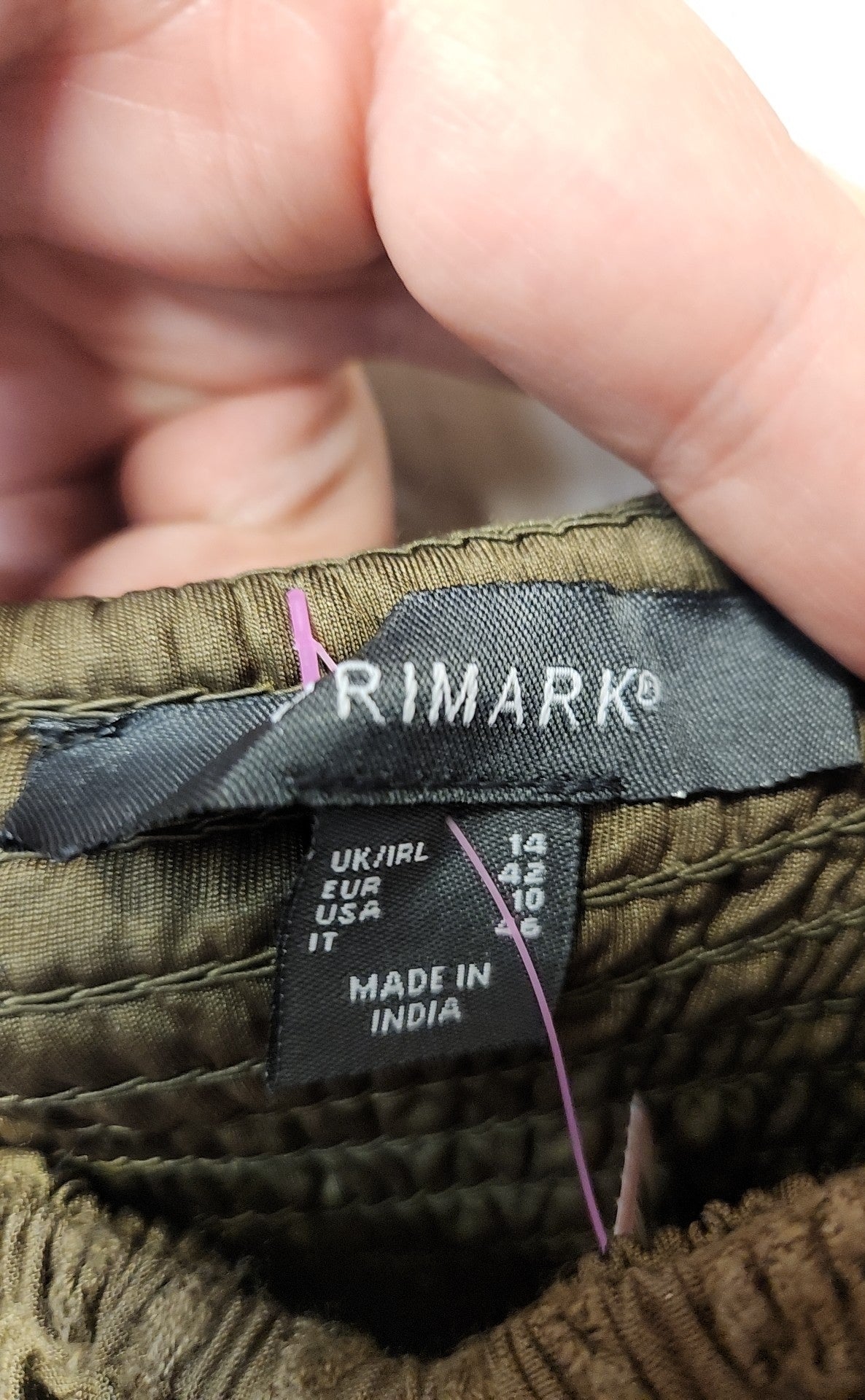 Primark Women's Size 10 Brown Dress