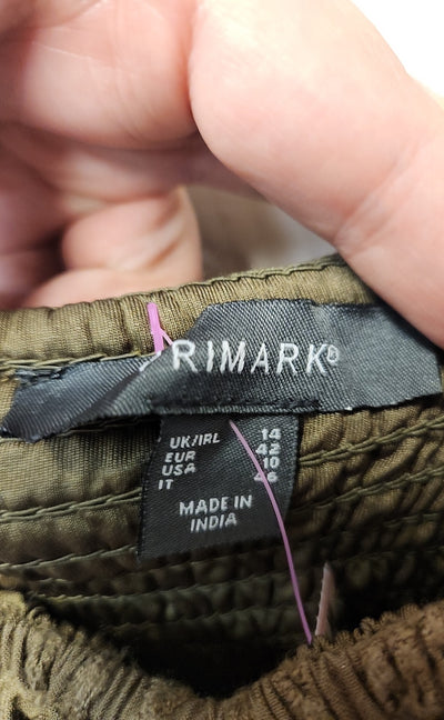 Primark Women's Size 10 Brown Dress