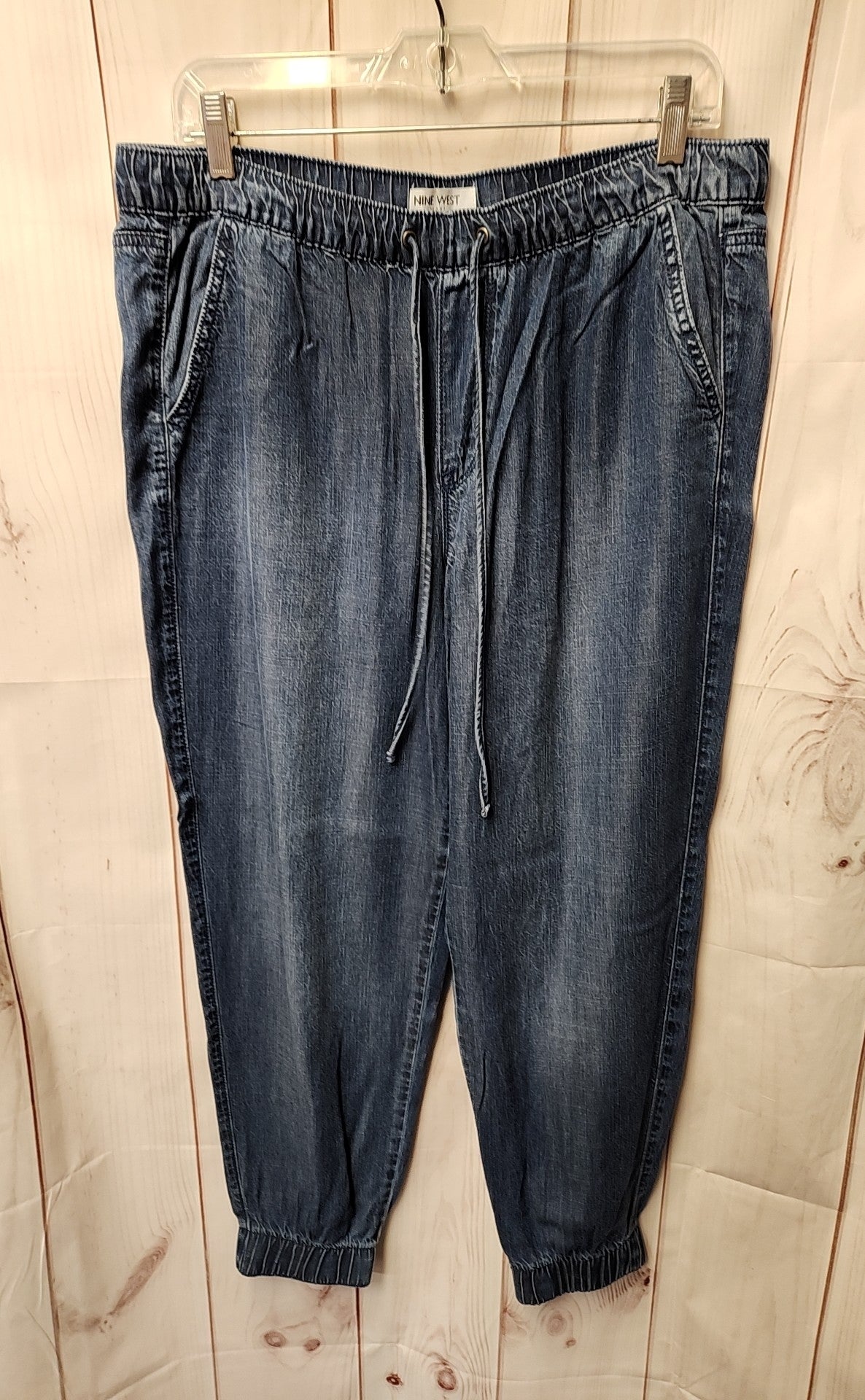 Nine West Women's Size L Blue Jeans