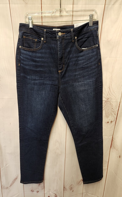 NWT Loft Women's Size 31 (11-12) Blue Jeans The Curvy Skinny
